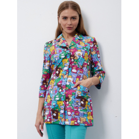Костюм Ноэль жен (35%хл-65%пэ/120гр; мишки/ярко-зеленый) Костюм Ноэль жен (35%хл-65%пэ/120гр; мишки/ярко-зеленый)