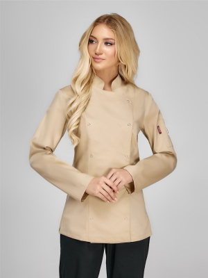 Китель Грейс жен (50%хл-50%пэ/150гр; бежевый/-)