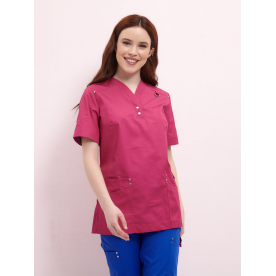 Костюм Вэст-Сити жен (50%хл-50%пэ/150гр; фуксия/василек) Костюм Вэст-Сити жен (50%хл-50%пэ/150гр; фуксия/василек)