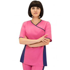 Костюм Турман жен (35%вис-65%пэ/160гр; фуксия/темно-синий) Костюм Турман жен (35%вис-65%пэ/160гр; фуксия/темно-синий)
