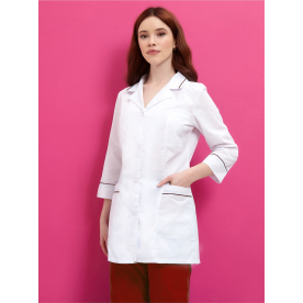 Костюм Эконом жен (35%хл-65%пэ/120гр; белый/бордовый) Костюм Эконом жен (35%хл-65%пэ/120гр; белый/бордовый)